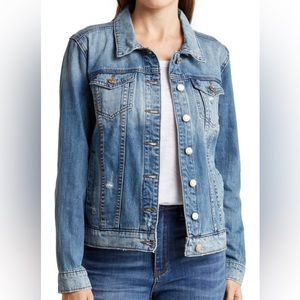 STS Blue like new Distressed Denim Jacket | size M